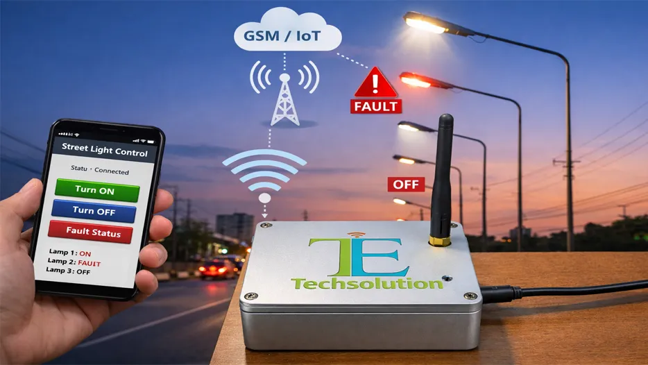 Smart Street Light Monitoring System