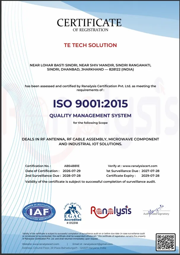 ISO Certification